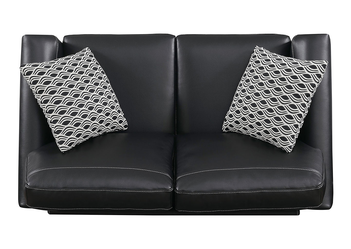 Jennifer Black Stationary Loveseat,Taba Home Furnishings